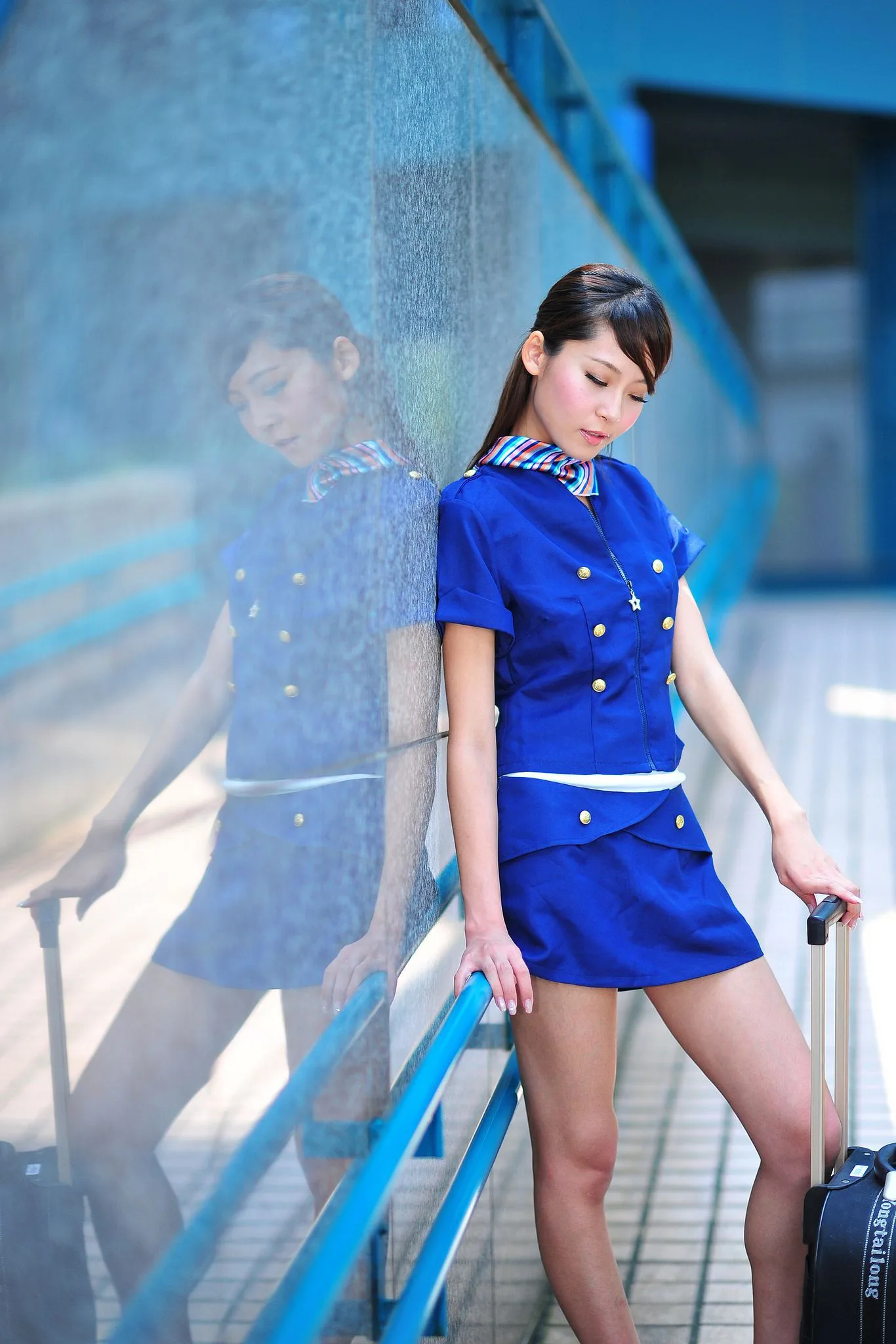 [Tập đặc biệt của Beautyleg] Winnie Xiaoxue - Chụp ảnh với váy đồng phục học sinh - 23